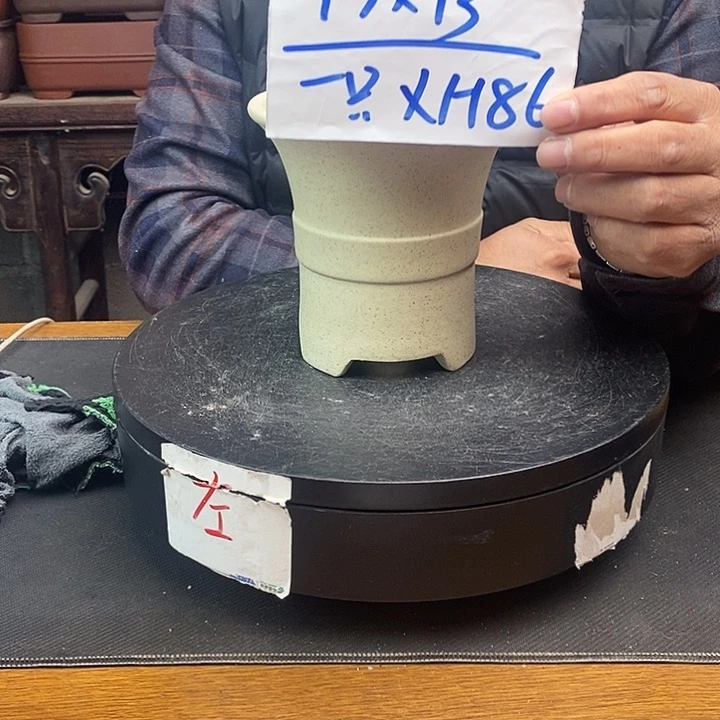 紫砂花盆货号一只XH86