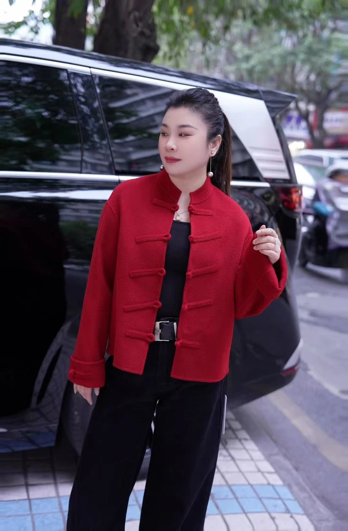 国风羊绒外套24887