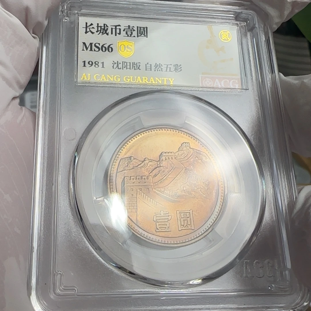 81年一元评级66分，重彩