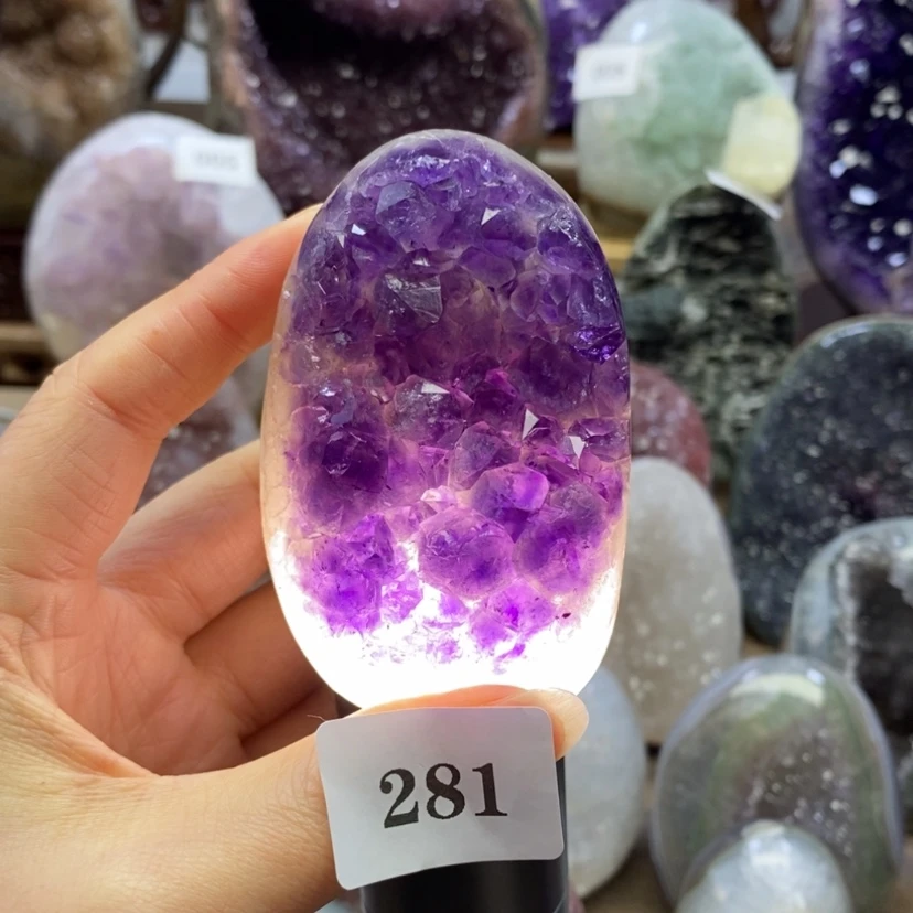 【闪购商品】未镶嵌大型摆件（非配饰）紫晶