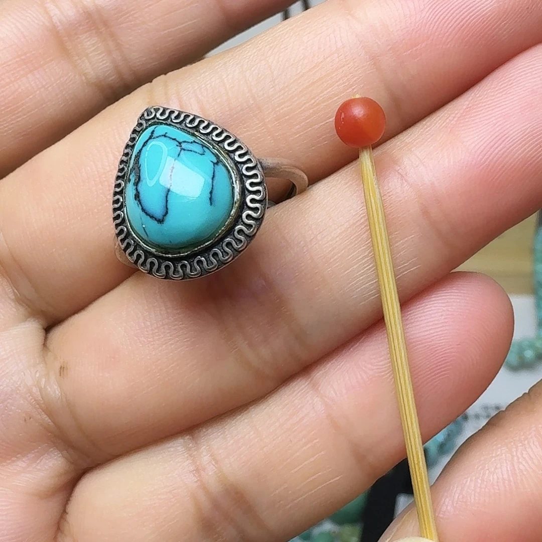 南红玛瑙银S925镶嵌珠宝奇石