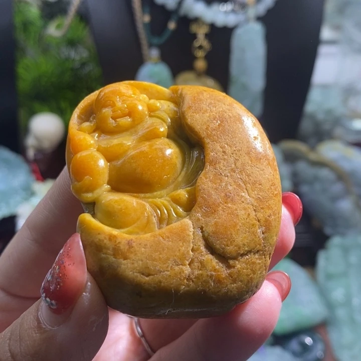 【闪购商品】颈饰未镶嵌翡翠佛