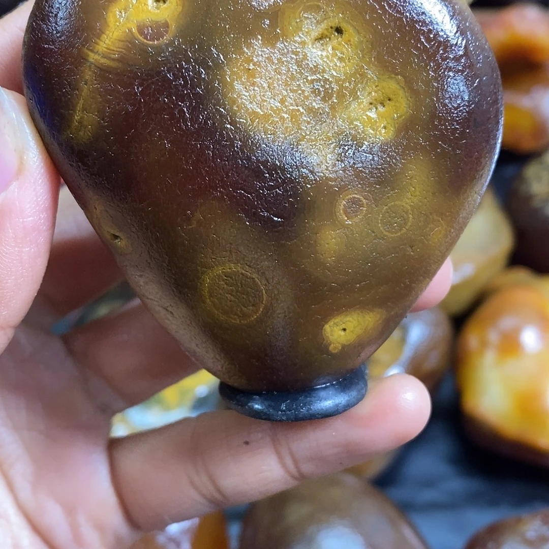 玛瑙/玉髓未镶嵌手把件