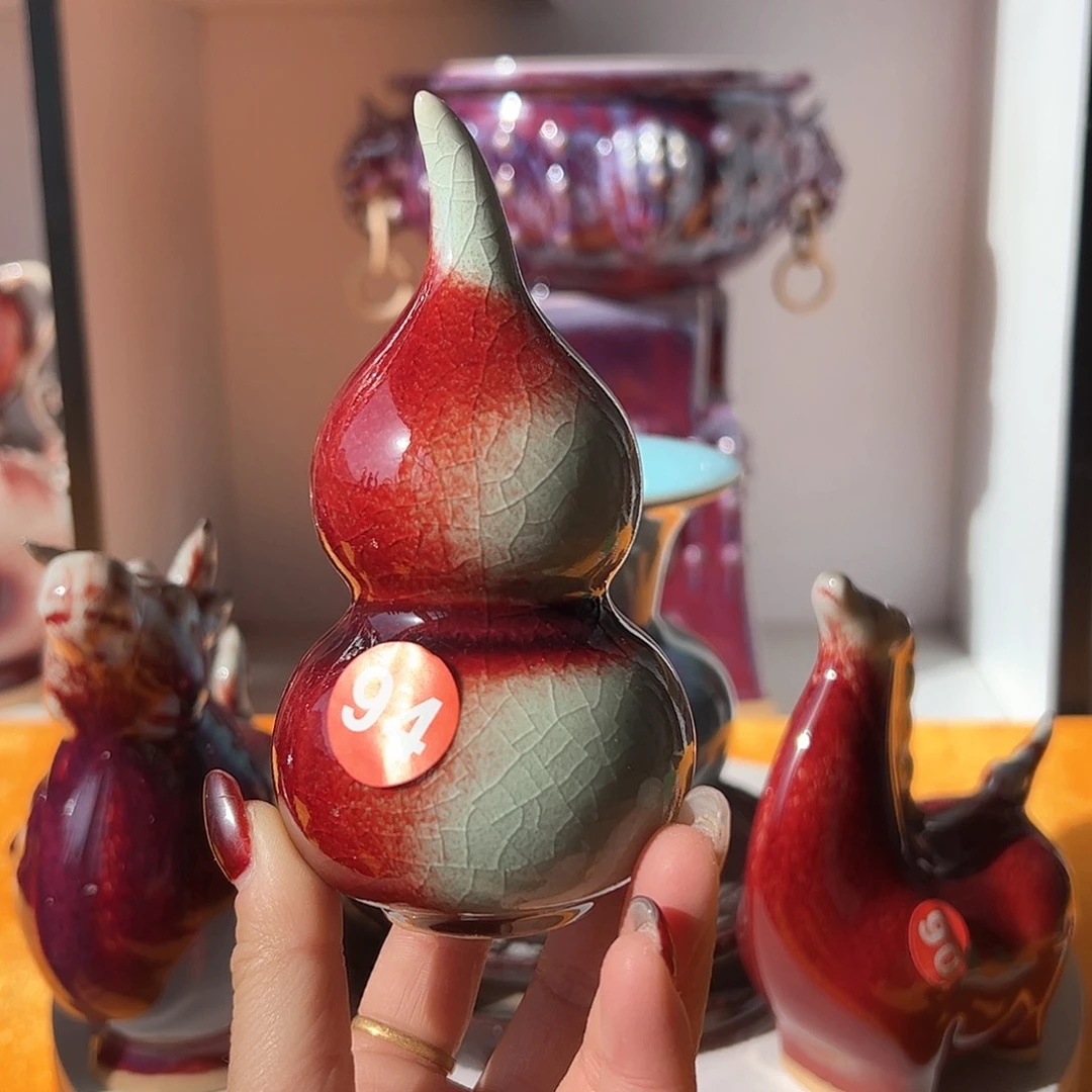 摆件郑家钧窑摆件