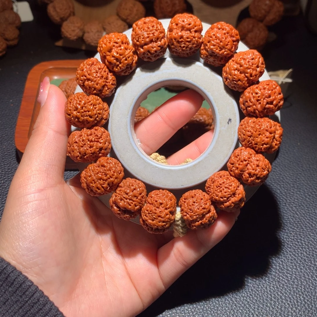 手串金刚菩提21尺寸梁梅花