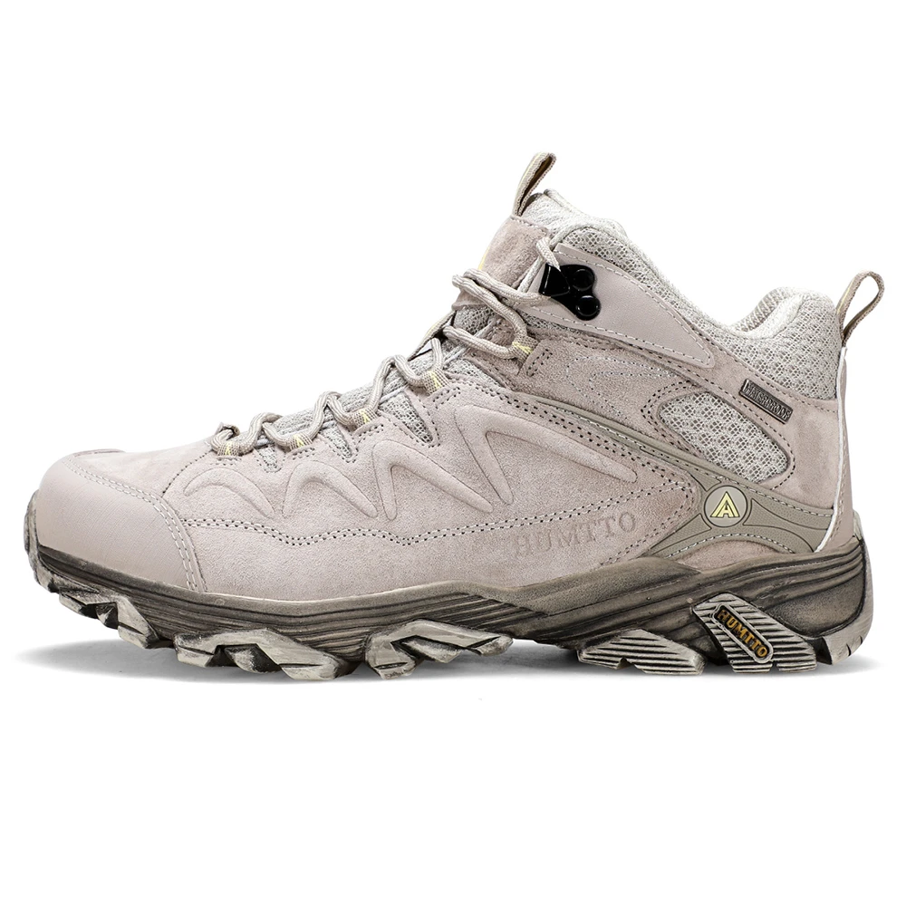 悍途户外登山鞋防滑徒步靴男鞋中高帮真皮休闲男女运动越野鞋3520