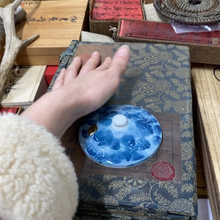 瓷片哈中古工艺品树脂