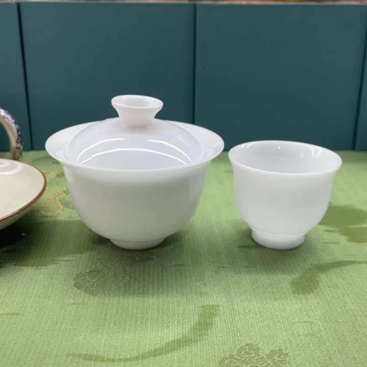 景德镇陶瓷盖碗茶具