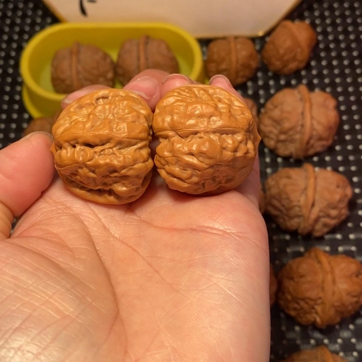 文玩核桃把件34手捻