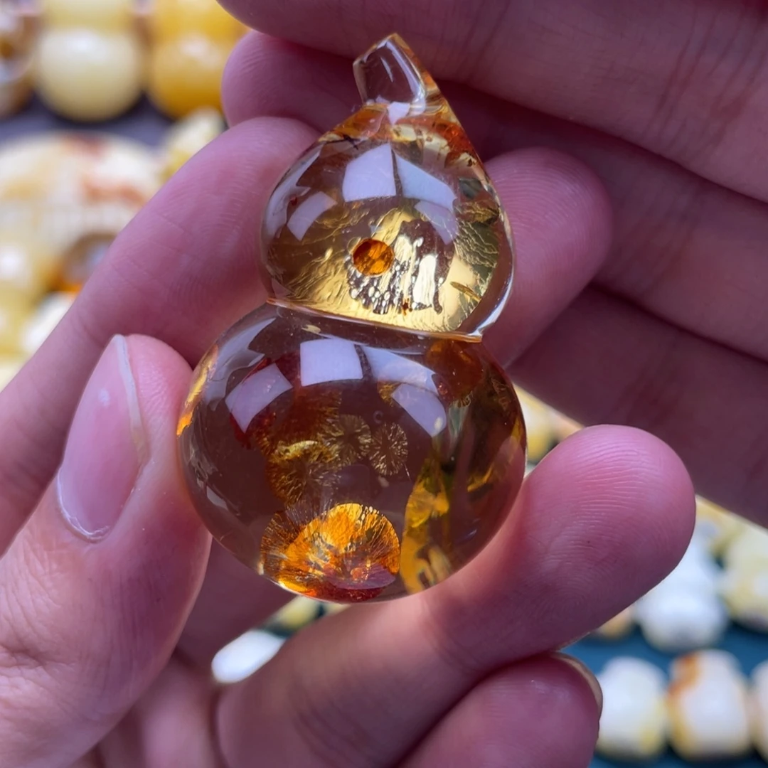 琥珀未镶嵌裸石蜜蜡