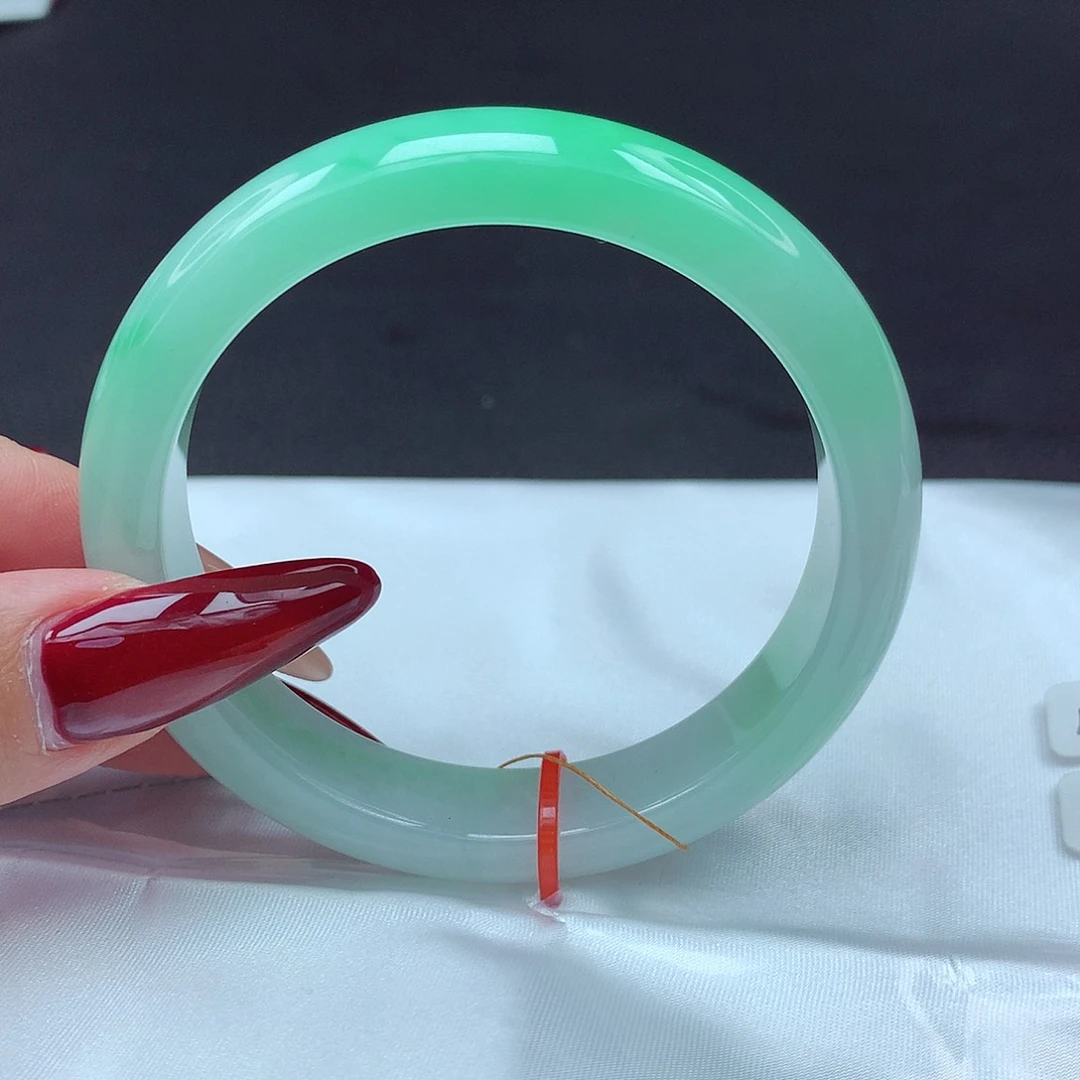 未镶嵌手镯翡翠57圈945