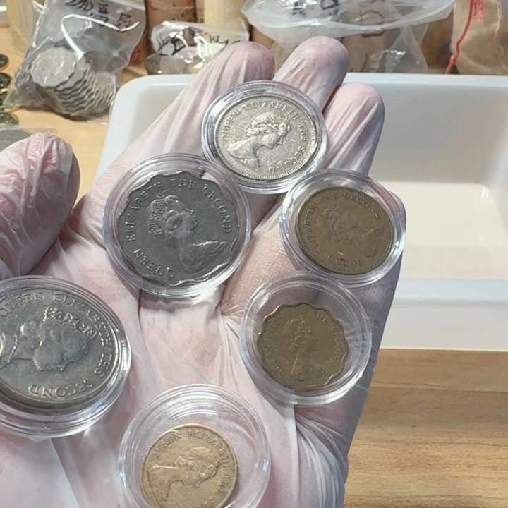 其他普通金属女王套装6枚，流通品