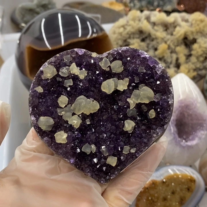 紫晶珠宝半成品未镶嵌46