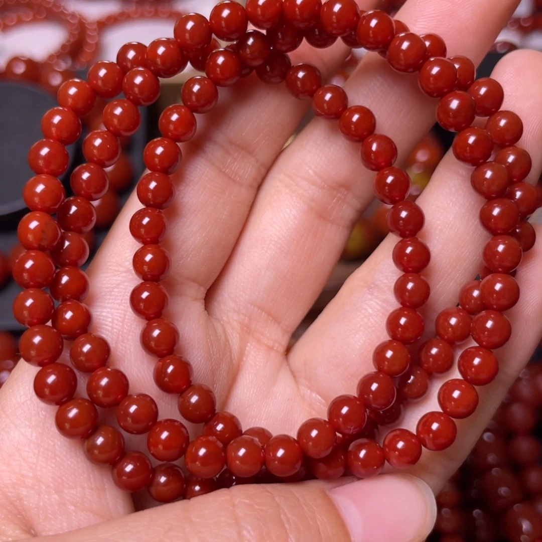 未镶嵌手链南红玛瑙