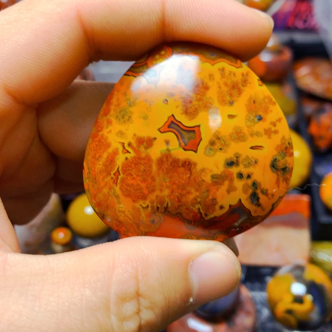 玛瑙/玉髓未镶嵌战国红玛瑙