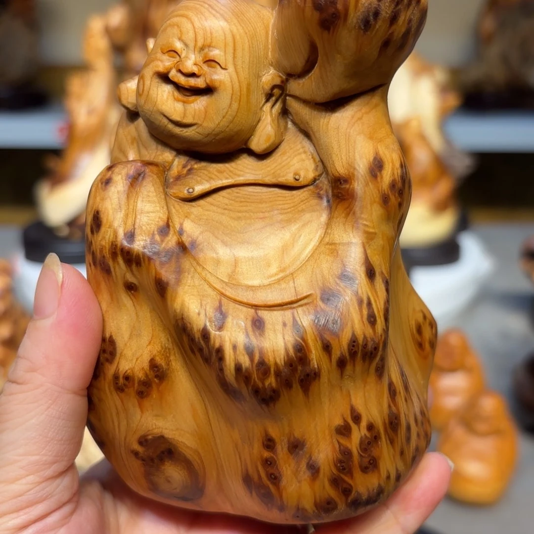 柏木（崖柏）太行崖柏弥勒佛留疤