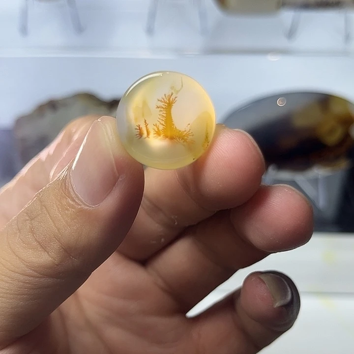 玛瑙/玉髓未镶嵌吊坠(不含链)