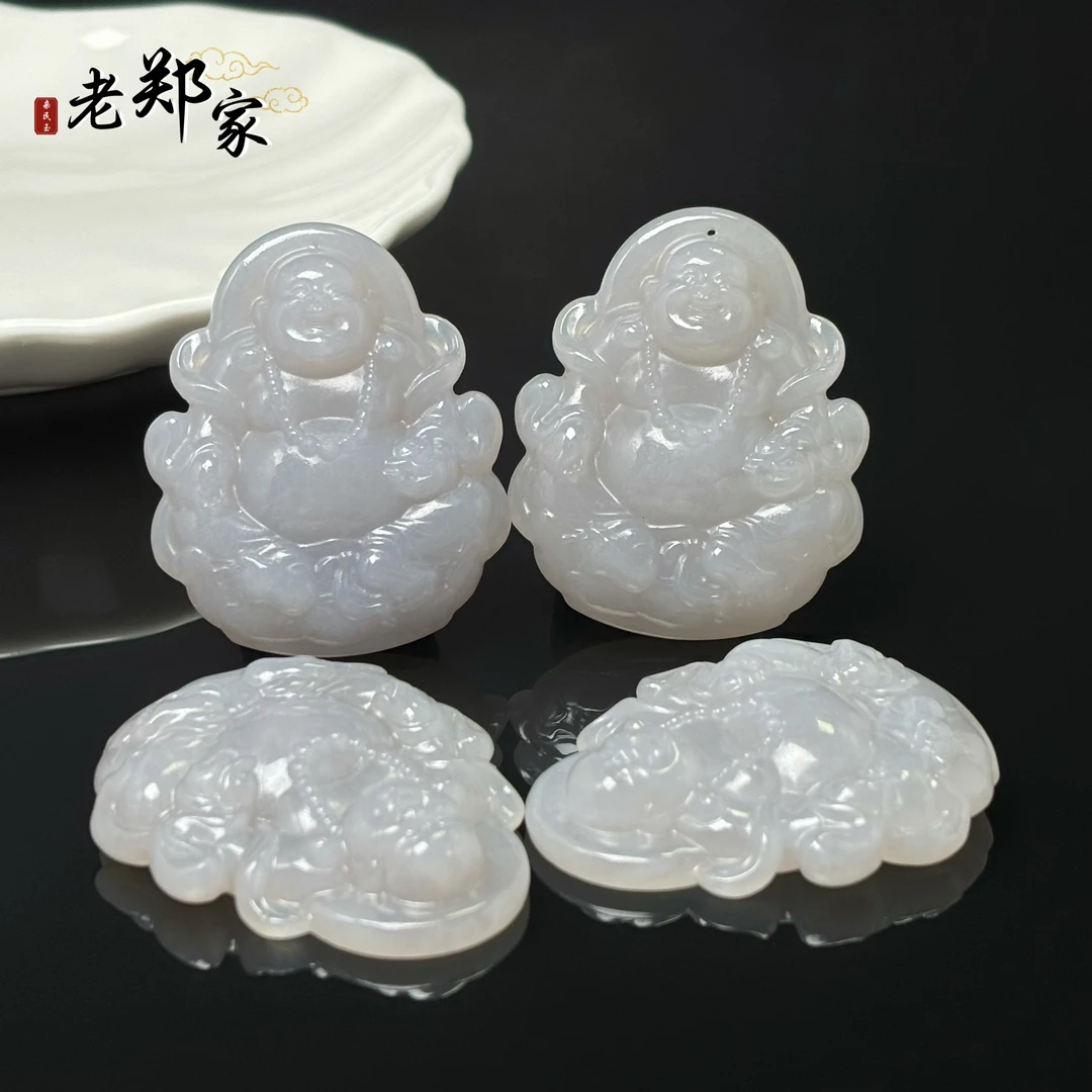 【老郑家】和田玉佛公挂件(多样性发1件) HDY153-1