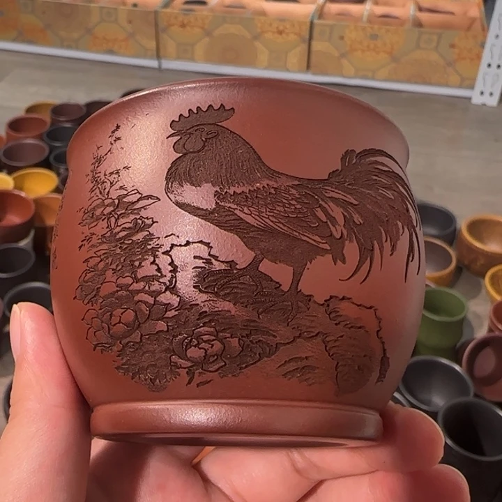 茶杯紫砂全手工z s