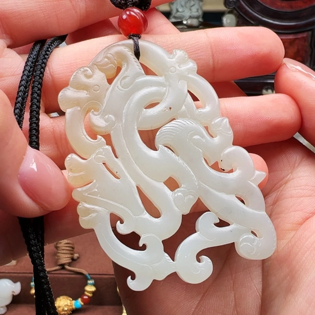 颈饰未镶嵌和田玉