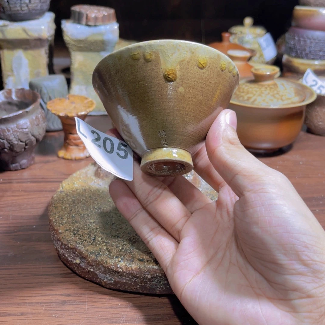 纯手工制作柴烧纯手工制作柴烧杯205