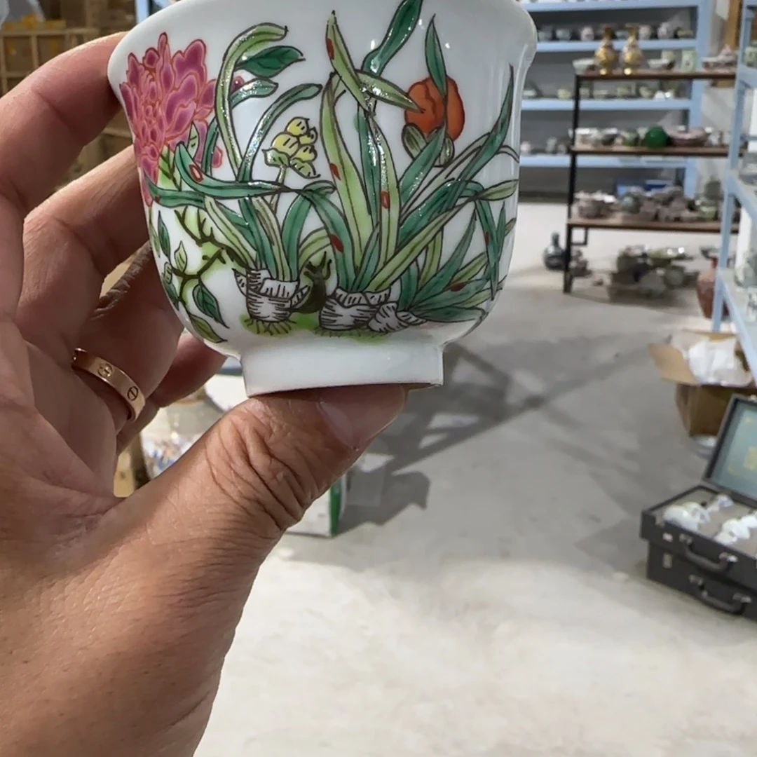 幸***子手绘瓷器全部处理