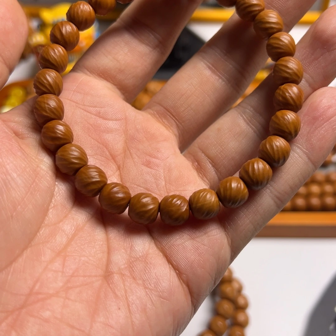 猴头核桃手串全品手工云锦毕业尺寸8.8-9.2
