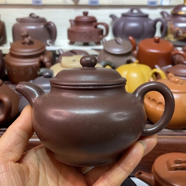 紫砂茶壶微瑕处理180cc