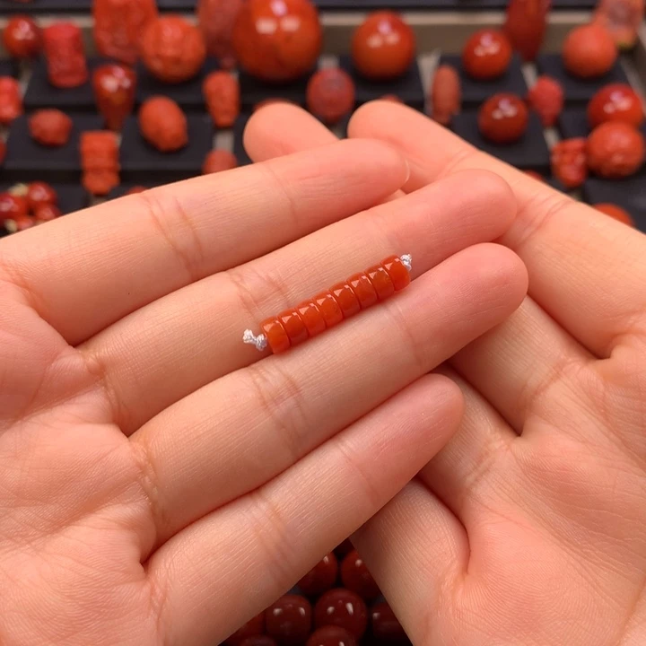 南红玛瑙未镶嵌隔片5.4MM