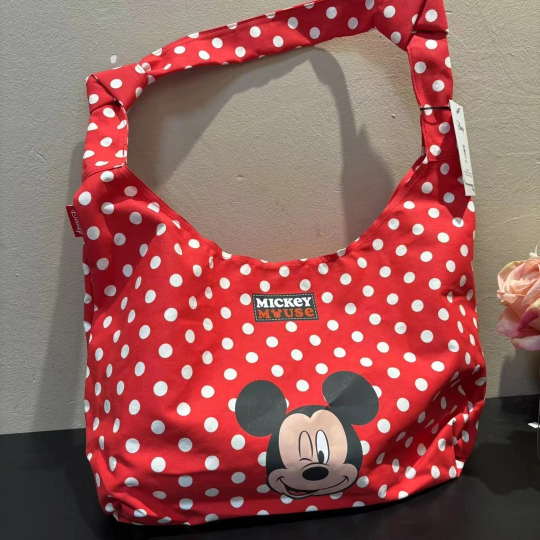 韩国代购卡通米妮波点单肩包