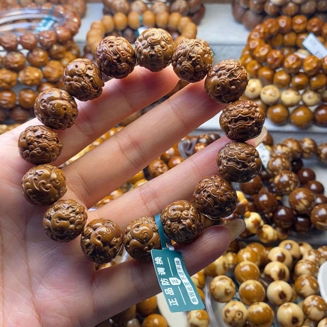 手串紫金鼠雕刻貔貅17