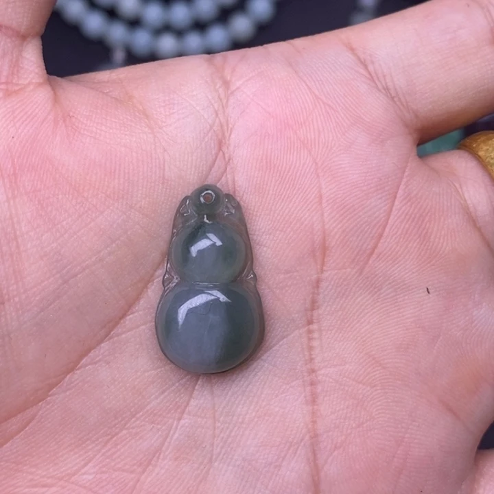 翡翠未镶嵌颈饰天然缅甸翡翠A货