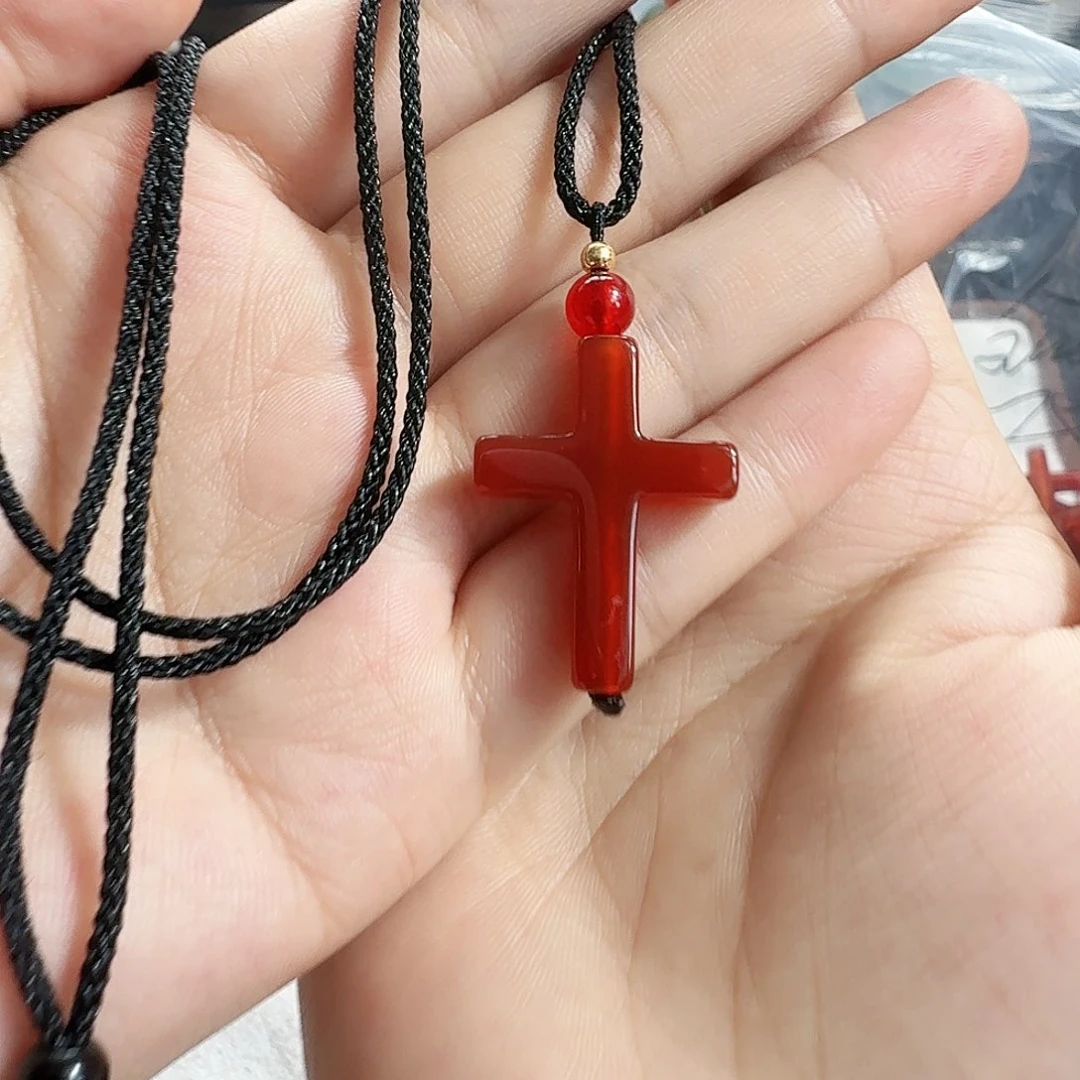 玛瑙/玉髓颈饰合金清货有瑕疵不退换