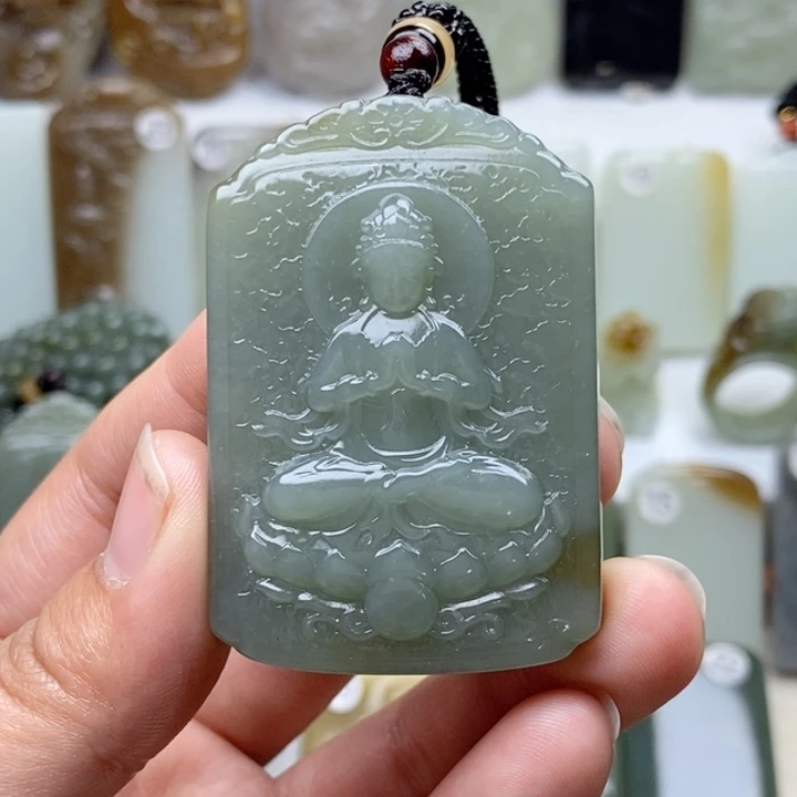 和田玉（糖玉）颈饰未镶嵌