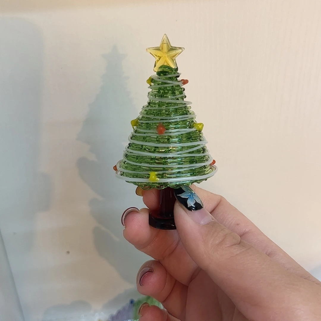 琉璃手工艺品绕丝