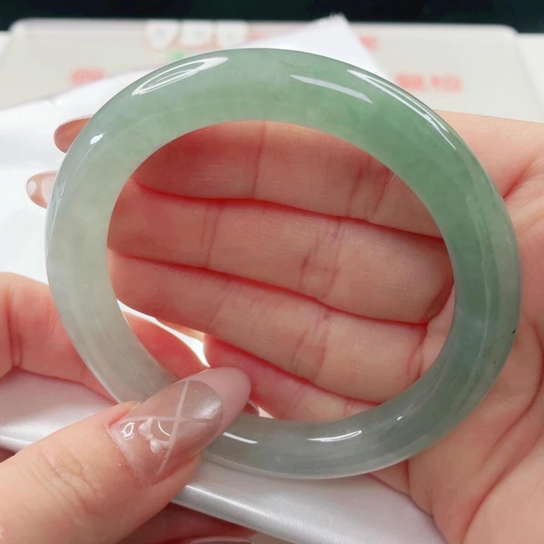 翡翠未镶嵌手镯56x330