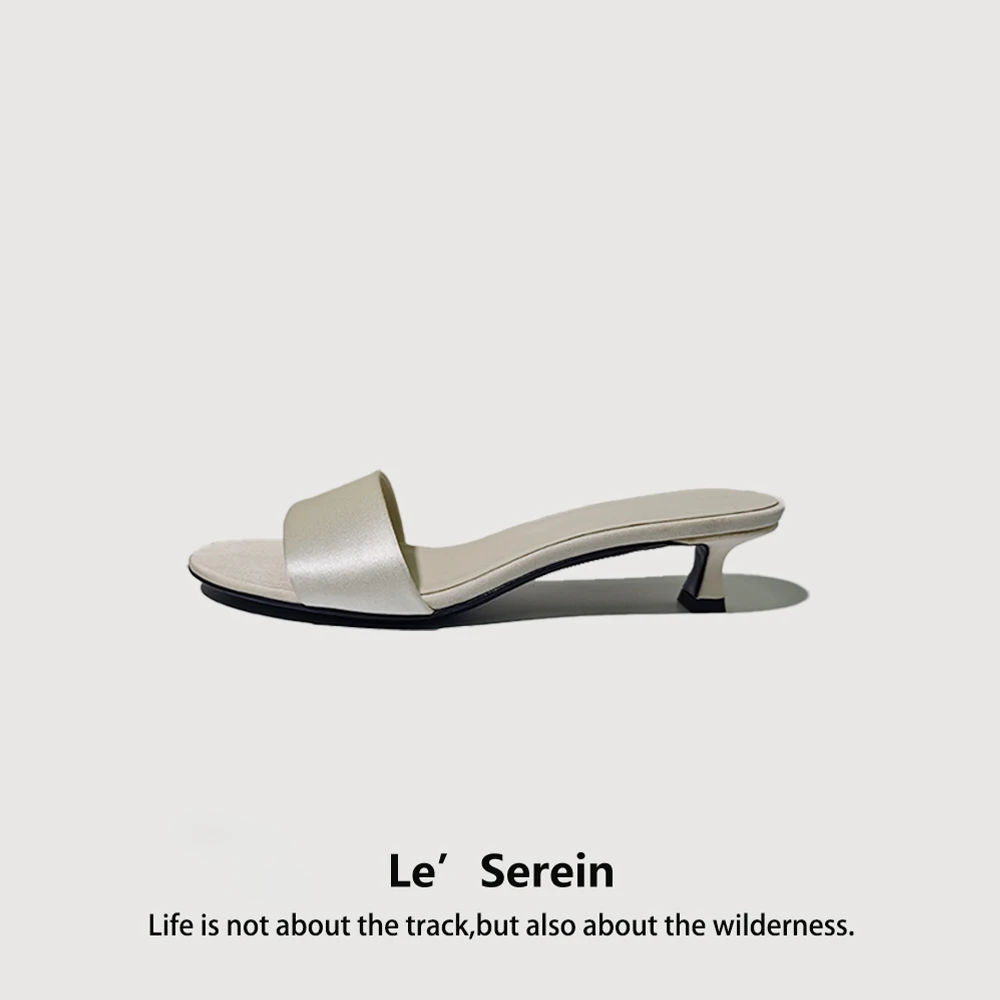 Le' Serein【云淡】时尚百搭一字拖鞋
