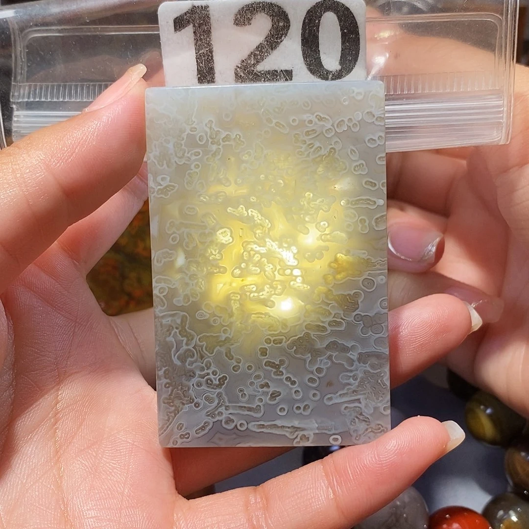 未镶嵌天然北票硅化玉吊坠硅化玉