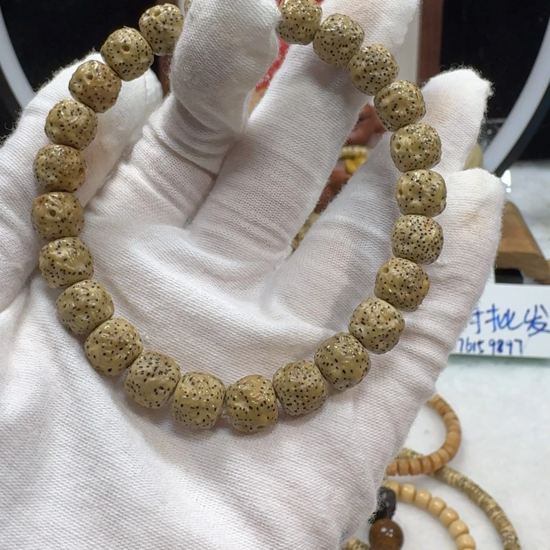 狼***气吊坠星月菩提一物一图奥燃