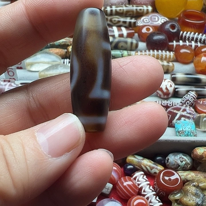 玛瑙/玉髓合金颈饰