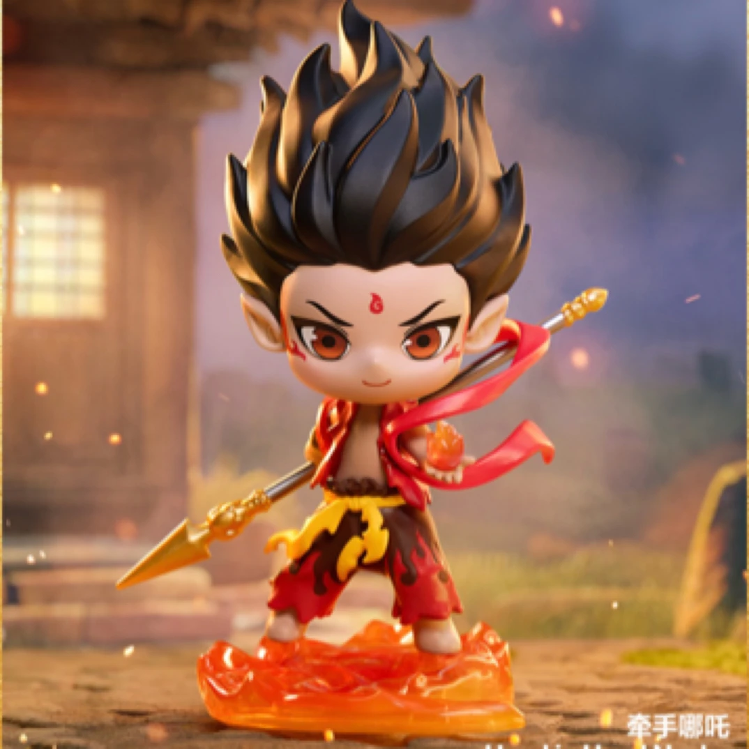 泡泡玛特哪吒之魔童闹海天生羁绊系列手办盲盒  正版现货