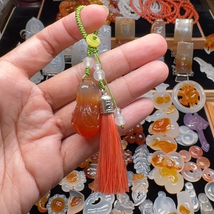 玛瑙/玉髓未镶嵌颈饰