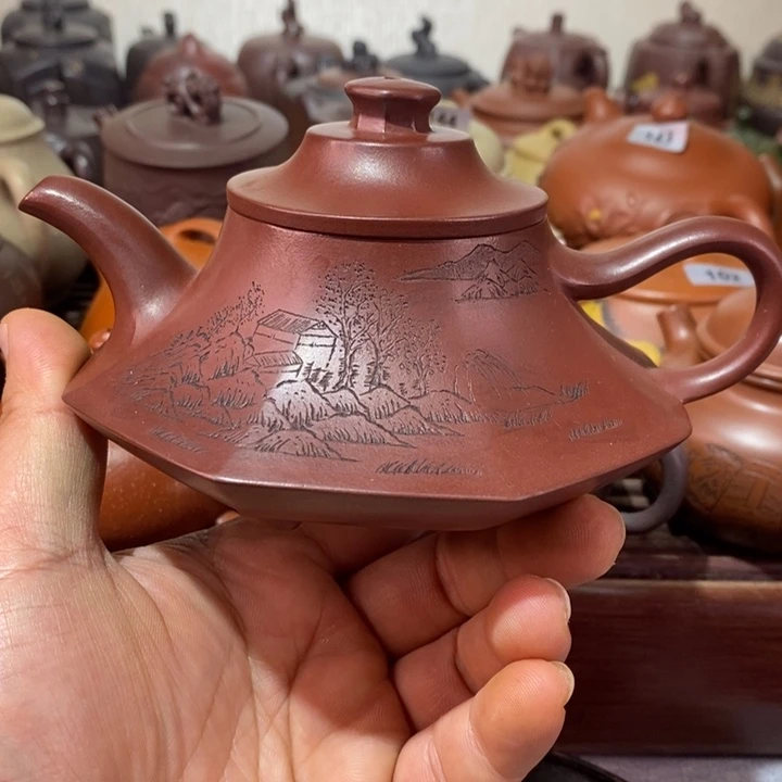 紫砂茶壶精工制作