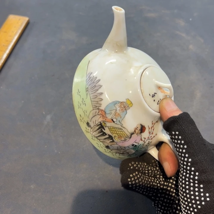 久***烤瓷片拾六家的瓷器瓷器