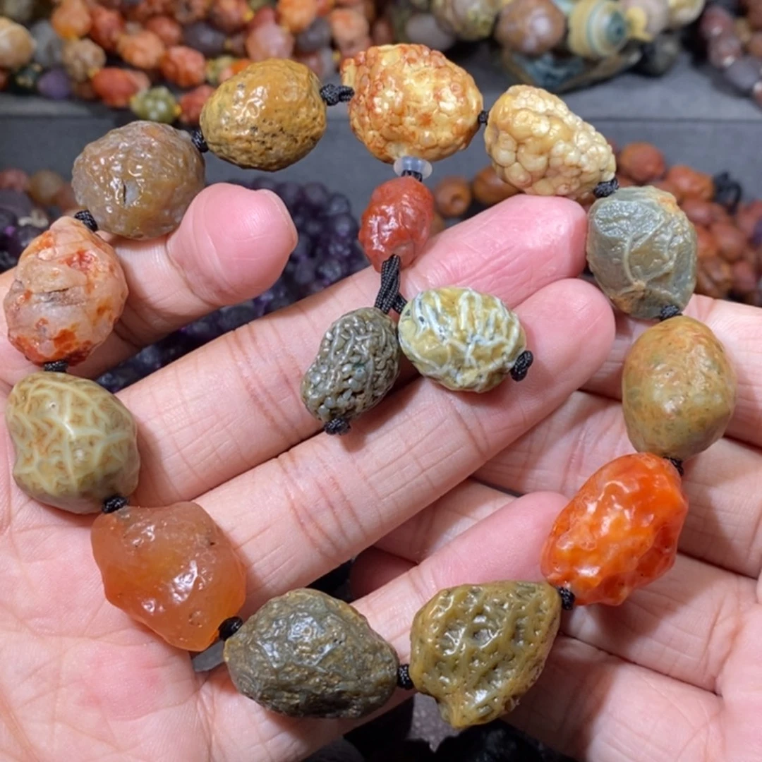 未镶嵌玛瑙/玉髓珠宝奇石