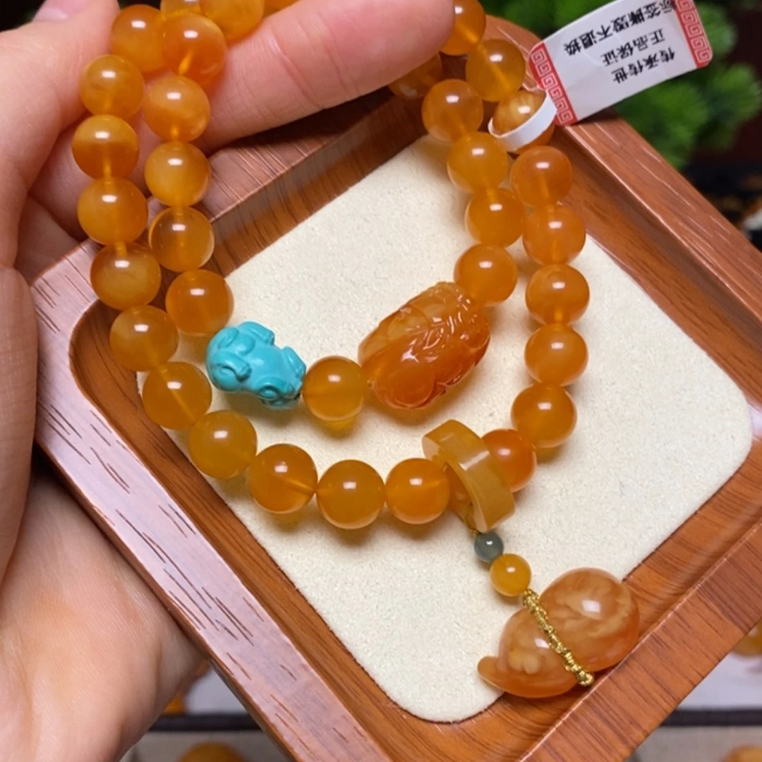【闪购商品】手链蜜蜡未镶嵌手串