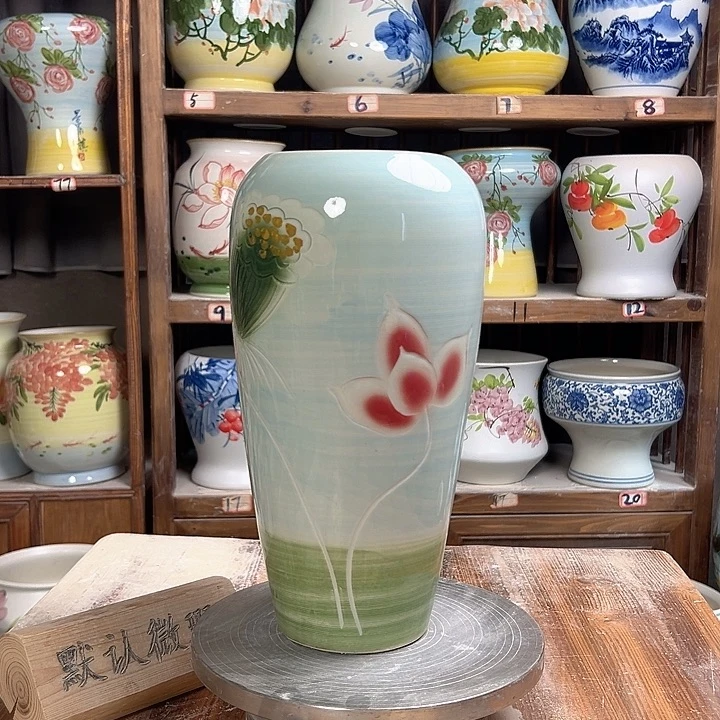 大萝卜油画雕刻新款新款陶瓷陶瓷陶瓷