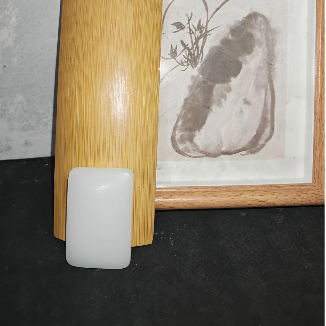 46白 无事牌   竹具摆件细节对比图