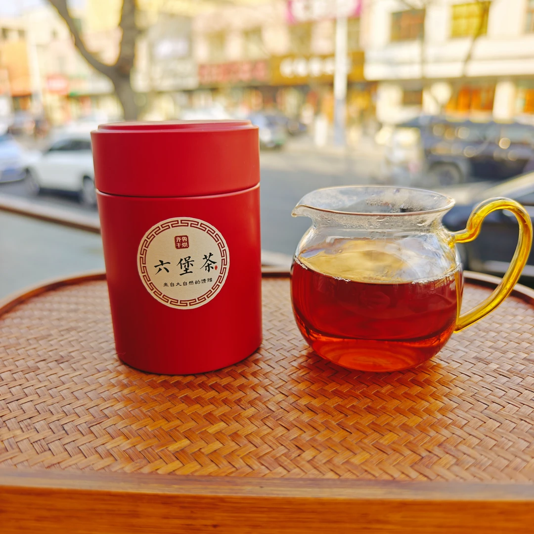 六堡茶 100g 黑茶 五福茶业