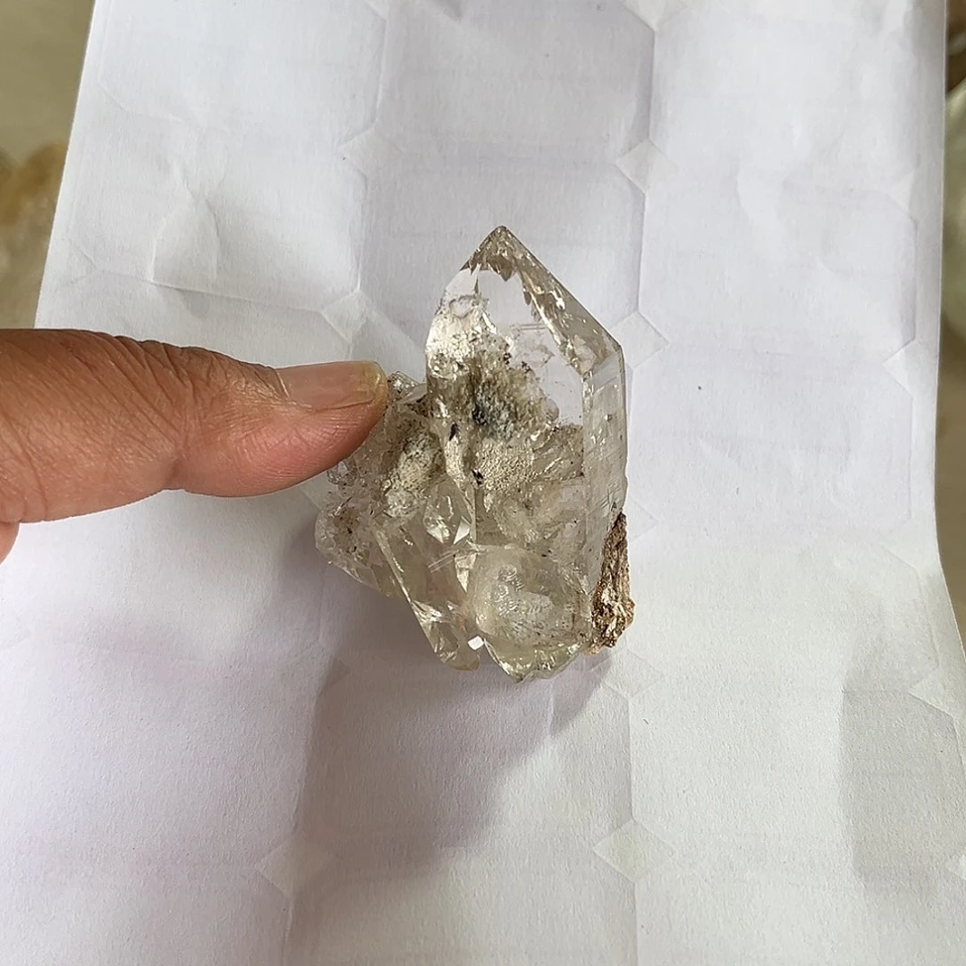 天然水晶原石未镶嵌水晶f*j